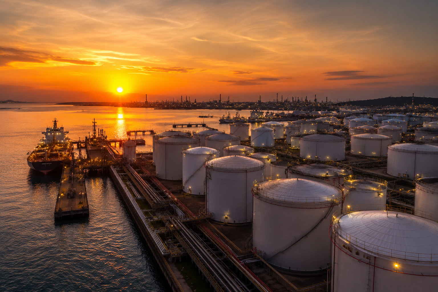 tank terminal minyak